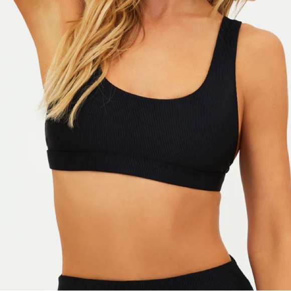 Beach Riot Other - Beach Riot black Peyton bikini top